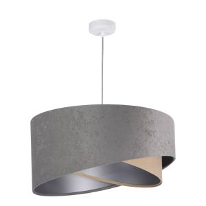 Maco Design Vivien hanging light tricolour grey/beige/silver