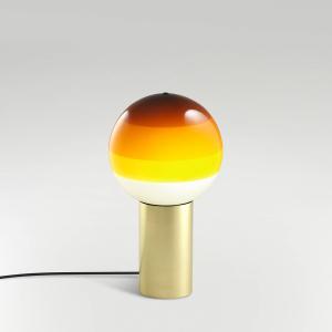 MARSET Dipping Light S table amber/brass