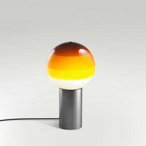 MARSET Dipping Light S table lamp amber/graphite