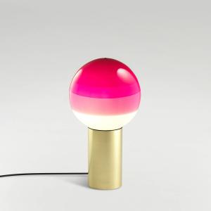 MARSET Dipping Light S table lamp pink/brass