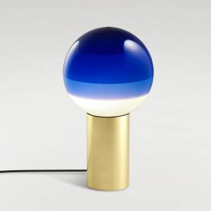 MARSET Dipping Light M table lamp blue/brass