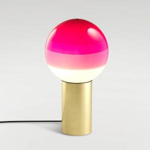 MARSET Dipping Light M table lamp pink/brass