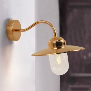 Nordlux Luxembourg outdoor wall light made of copper
