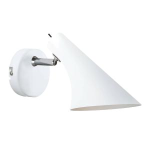 Nordlux Vanilla wall light, switch, plug-in cable, white
