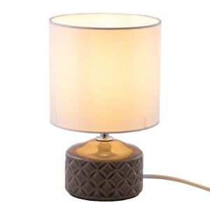 NOWA GmbH Jon table lamp with ceramic base, grey