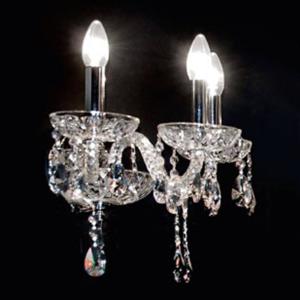 Novaresi Exquisite crystal wall light Oldies But Goldies