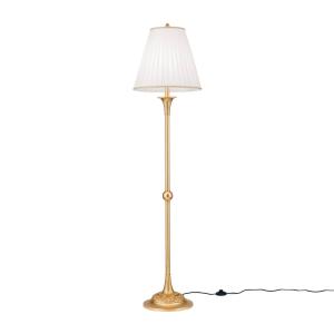 ORION Donata Floor Lamp Stylish with Pleated Shade