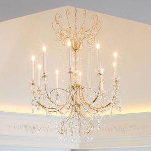 ORION Katharina Chandelier with Lead Crystals 110 cm