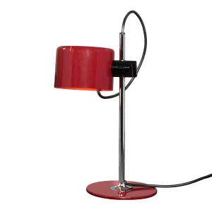 Oluce Mini Coupè LED table lamp, red