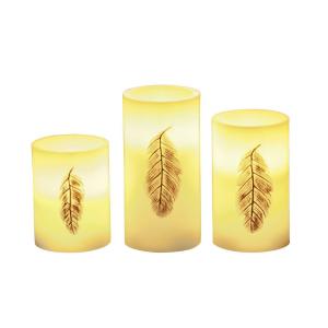 Buy Pauleen Golden Glitter LED Candle at