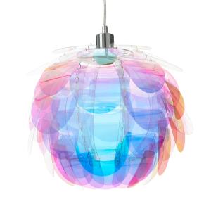 Reality Leuchten Hanging light Clover in rainbow colours
