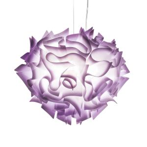 Slamp Veli - designer hanging light, Ø 42 cm, plum