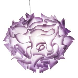 Slamp Veli - designer hanging light, 60 cm, plum