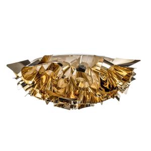 Slamp Veli Mini designer ceiling light Ø 32cm gold