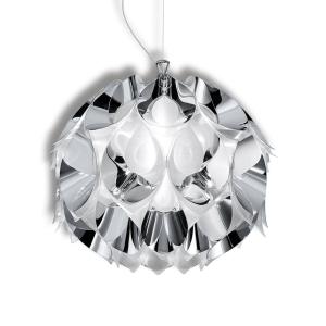 Slamp Flora - designer hanging light, silver 36 cm