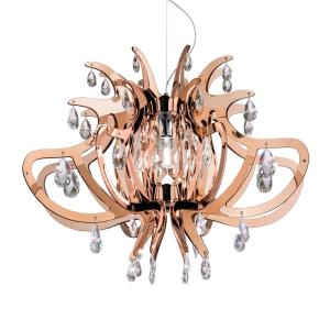 Slamp Lillibet copper-coloured design pendant lamp