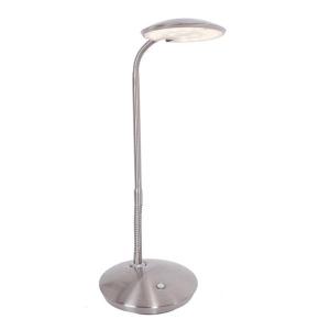 Steinhauer Zenith - LED table lamp with dimmer, steel