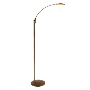 Steinhauer Dimmable, adjustable LED floor lamp Zenith bronze