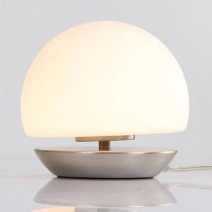 Steinhauer Brushed steel base - LED table lamp Ancilla