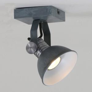 Steinhauer Brooklyn LED spotlight 1-bulb grey