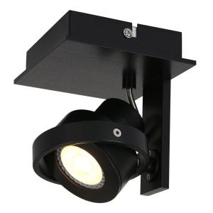 Steinhauer Westpoint LED spotlight 1-bulb black