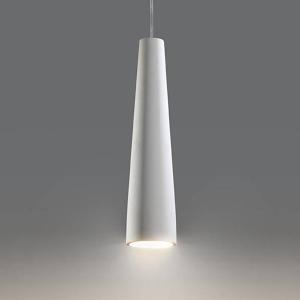 SOLLUX LIGHTING Lectra hanging light, ceramics, cone-shaped