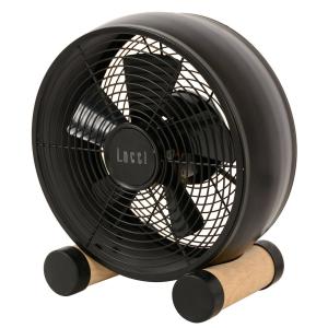 Beacon Lighting Breeze table fan, Ø 20 cm, black/white