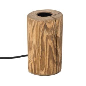 Spot-Light Trabo table lamp, stained pine wood, height 15 cm
