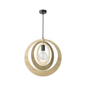 SIGMA Glam hanging light with circular lampshade