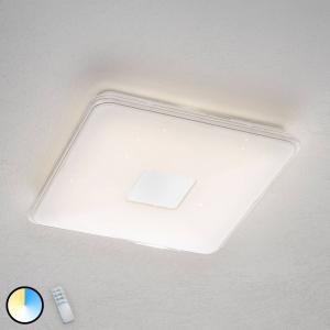 Trio Lighting Remote-control angular LED ceiling light Samu…