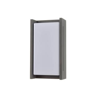 Trio Lighting Indus LED outdoor wall light, anthracite