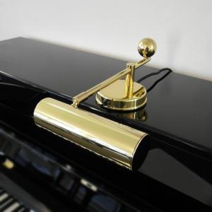 TECNOLUMEN Brass piano lamp in De Stijl style