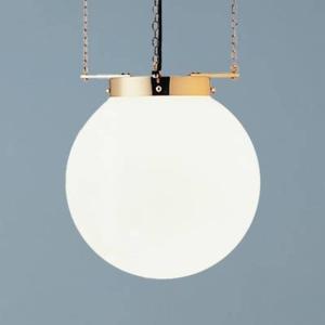 TECNOLUMEN Hanging light in the Bauhaus style, brass, 25 cm