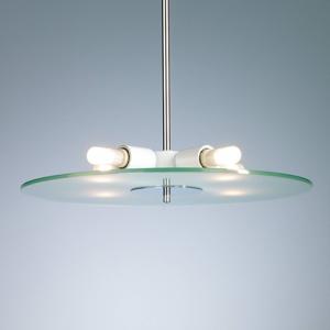 TECNOLUMEN Bauhaus classic pendant light, glass, 50 cm
