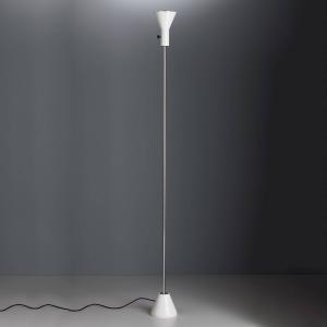 TECNOLUMEN White designer-floor lamp Gru with LED-light
