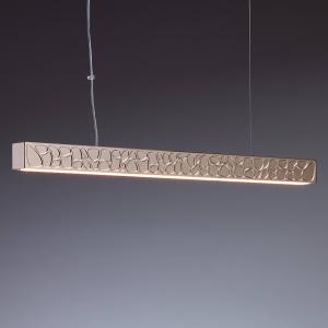 TECNOLUMEN Theia pendant light with dimmer nickel