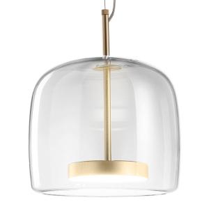 Vistosi Jube SP 1 P pendant light made of glass, clear