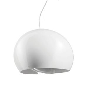 Vistosi Surface hanging light Ø 27 cm E27 white/steel grey