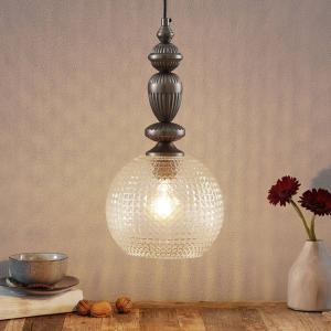 Viokef Talisa - pendant lamp, decorative glass lampshade