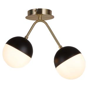 Viokef Orbit ceiling light, two-bulb