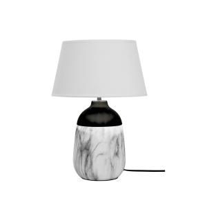 Viokef Regina table lamp, base with marble décor