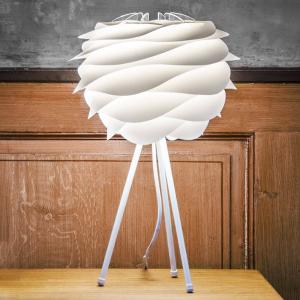 UMAGE Carmina white tripod table lamp