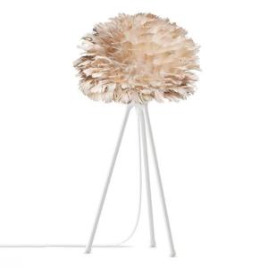 UMAGE Eos micro table lamp brown feathers