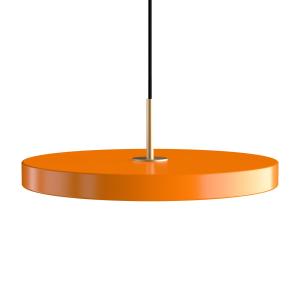 UMAGE Asteria medium hanging light brass orange