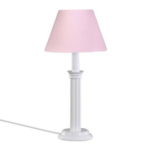 Waldi-Leuchten GmbH Rose-coloured Klara table lamp