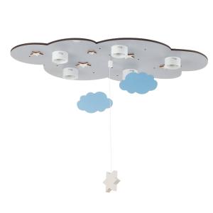 Waldi-Leuchten GmbH Wolke ceiling light, 5-bulb, pendant de…
