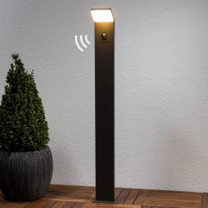 Lucande LED path light Nevio with motion detector