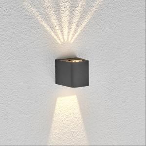 Lucande LED outdoor wall light Karsten