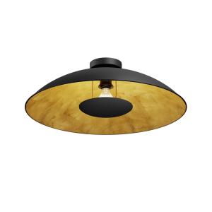 Lindby Emilienne ceiling lamp, black and gold-coloured