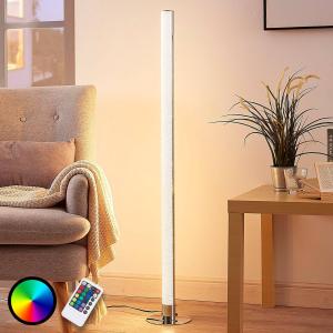 Lindby Linear LED RGB floor lamp Hadis, dimmable